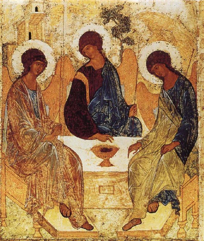 The three Angels, unknow artist